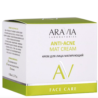 Крем для лица матирующий Anti-Acne Mat Cream, 50 мл.