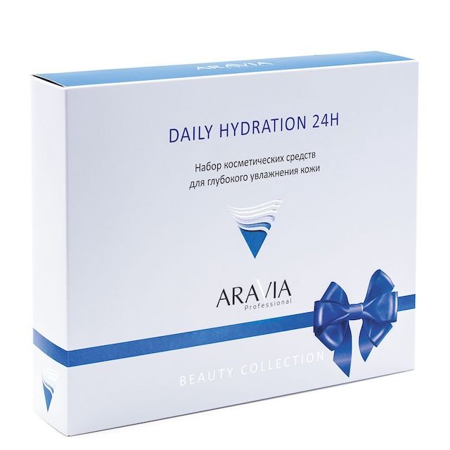 Набор для глубокого увлажнения кожи Daily Hydration 24H, ARAVIA Professional