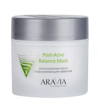 Рассасывающая маска для лица с поросуживающим эффектом Post- Acne Balance Mask для жирной и проблемной кожи, 300 мл.