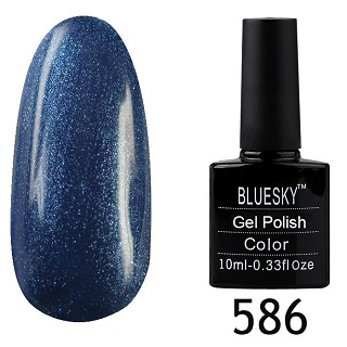 Гель-лак BlueSky (Серия М) 586, 10 мл.