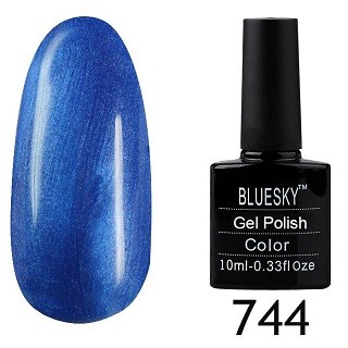 Гель-лак BlueSky (Серия М) 744, 10 мл.