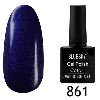 Гель-лак BlueSky (Серия М) 861, 10 мл.