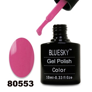 Гель-лак Bluesky 80553-Розовый фламинго, 10 мл.