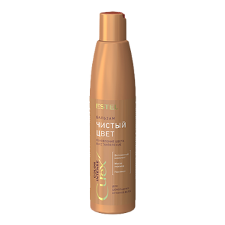Estel. Бальзам "Чистый цвет" для шоколадных оттенков волос СUREX COLOR INTENSE, 250 мл.