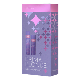 Estel. Набор PRIMA BLONDE "Мне фиолетово" для холодных оттенков блонд