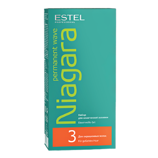Estel. Набор для химической завивки №3 NIAGARA для окрашенных волос