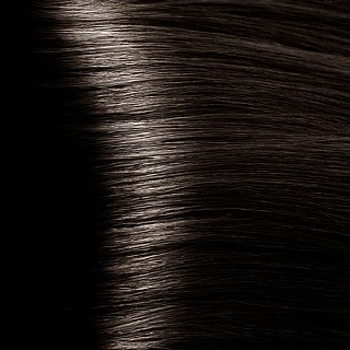 HY 4.07 Коричневый натуральный холодный, крем-краска для волос с гиалуроновой кислотой, 100 мл.