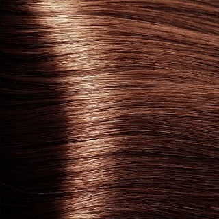 HY 6.4 Темный блондин медный, крем-краска для волос с гиалуроновой кислотой, 100 мл.