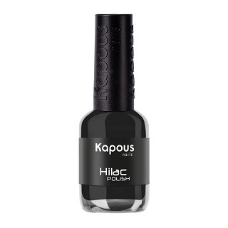 Лак для ногтей "Hilac" 2108 черный тюльпан, 8 мл.