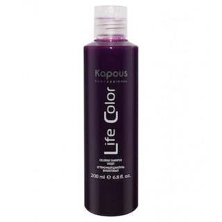 Оттеночный шампунь для волос "Life Color", фиолетовый, 200 мл.