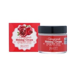 JIGOTT Крем с экстрактом граната для яркости кожи Pomegranate Shining Cream, 70 мл.