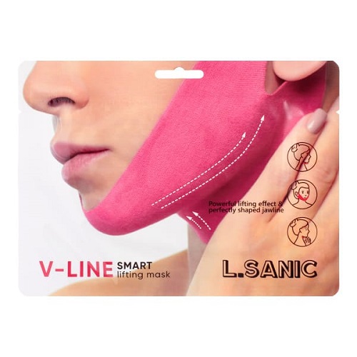 L.SANIC V-Line Smart Lifting Mask Маска-бандаж для коррекции овала лица 19,7 гр.