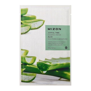 MIZON Тканевая маска для лица с экстрактом сока алоэ Joyful Time Essence Mask Aloe, 23 мл.