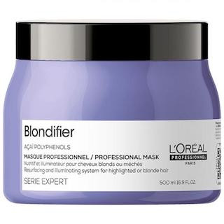 L'Oreal Professionnel Serie Expert Blondifier Gloss Маска для сияния осветленных и мелированных волос, 500 мл.