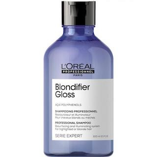 L'Oreal Professionnel Serie Expert Blondifier Gloss Шампунь для сияния осветленных и мелированных волос, 300 мл.