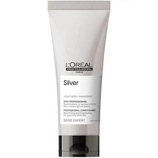 L'Oreal Professionnel Serie Expert Silver Уход смываемый для нейтрализации желтизны осветленных и седых волос, 200 мл.