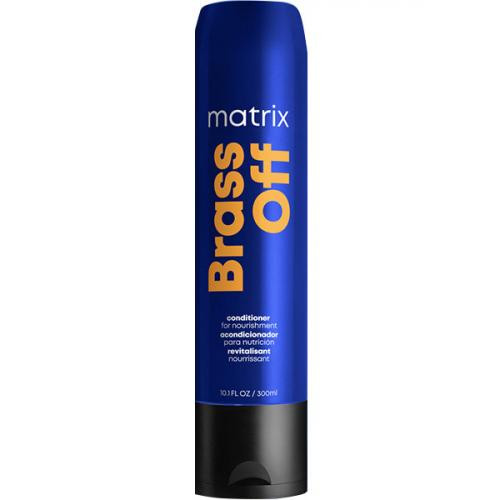 Matrix Total Results Brass Off Кондиционер для глубокого питания волос оттенка Холодный блонд, 300 мл.