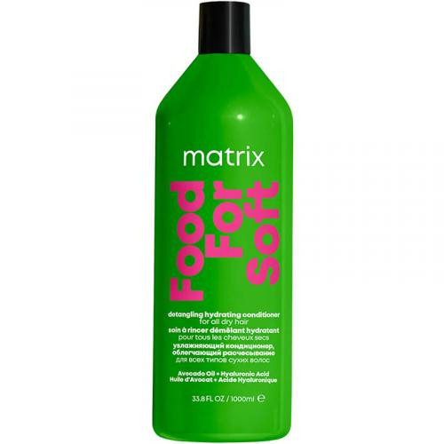 Matrix Food For Soft Кондиционер увлажняющий облегчающий расчесывание для сухих волос, 1000 мл.