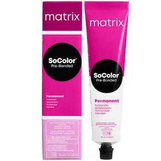 Matrix SoColor Pre-Bonded 6BR темный блондин коричнево-красный, стойкая крем-краска для волос