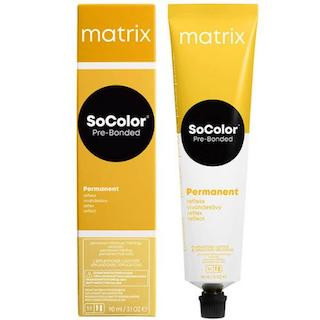 Matrix SoColor Pre-Bonded 4АА шатен глубокий пепельный, стойкая крем-краска для волос