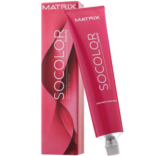 Matrix Socolor Beauty 5RR+ светлый шатен глубокий красный+, стойкая крем-краска для волос