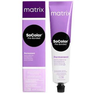 Matrix SoColor Pre-Bonded 504N шатен, стойкая крем-краска для седых волос