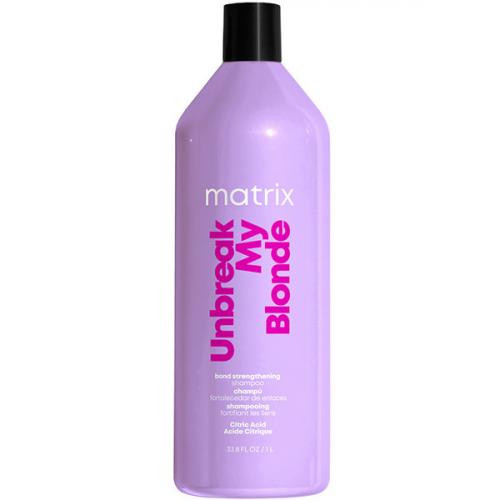 Matrix Total Results Unbreak My Blonde Шампунь укрепляющий для осветленных волос, 1000 мл.