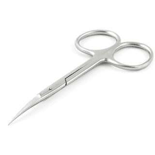 Ножницы для кожи METZGER CS-1/8-D (CVD) Изогнутые (матовые)