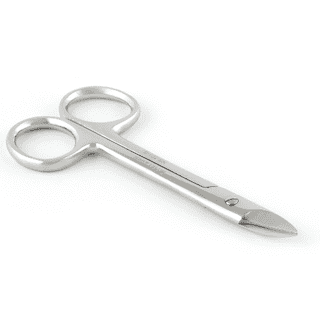 Ножницы для ногтей METZGER NS-701-S (CVD) Изогнутые (блестящие)
