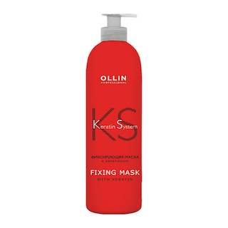OLLIN Keratine System Фиксирующая маска с кератином, 500 мл.