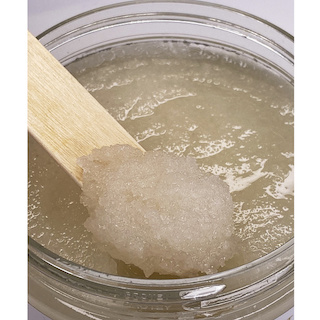 Скраб сахарно-солевой для рук и тела "Ванильно-лимонный десерт", 200 мл.