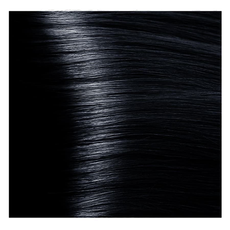 S 1.10 иссиня-черный, крем-краска для волос с экстрактом женьшеня и рисовыми протеинами, 100 мл.