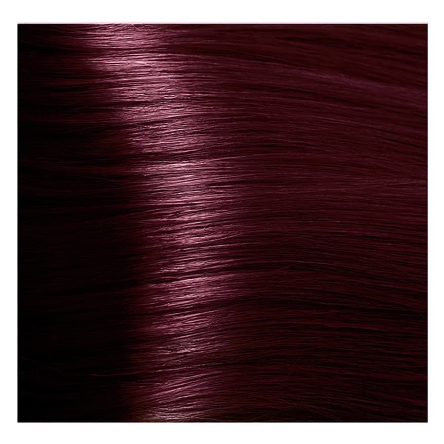 S 6.66 темный интенсивный красный блонд, крем-краска для волос с экстрактом женьшеня и рисовыми протеинами, 100 мл.