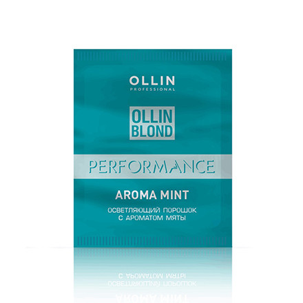 OLLIN BLOND PERFORMANCE Осветляющий порошок с ароматом мяты, 30 гр.
