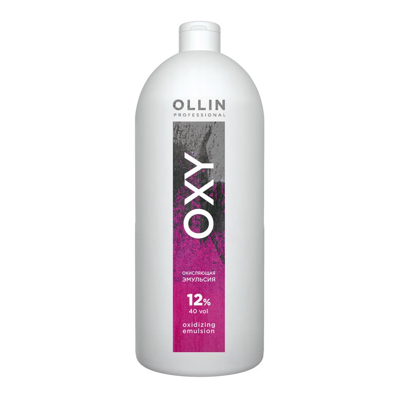 OLLIN OXY 12% 40vol. Окисляющая эмульсия 1000 мл.
