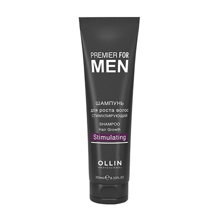 OLLIN PREMIER FOR MEN Шампунь для роста волос стимулирующий,  250 мл.
