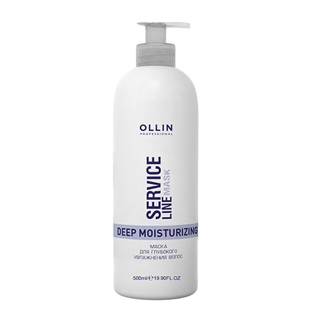 OLLIN SERVICE LINE Маска для глубокого увлажнения волос, 500 мл.