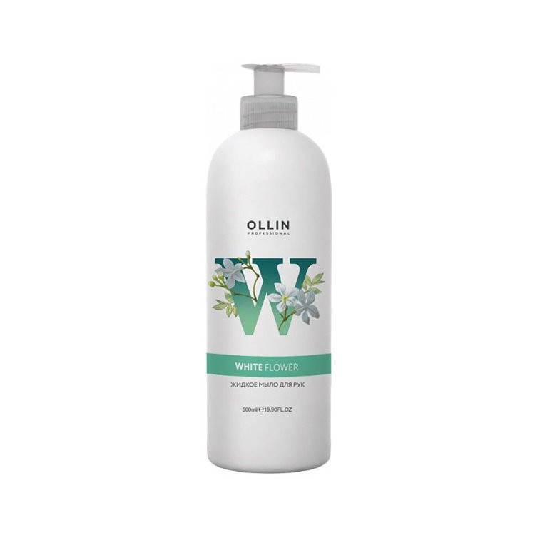 OLLIN SOAP Жидкое мыло для рук "White Flower", 500 мл.