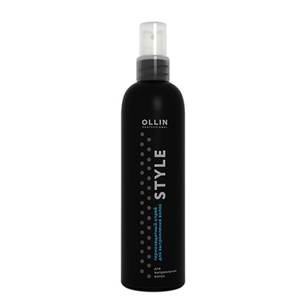 OLLIN STYLE Термозащитный спрей для выпрямления волос, 250 мл.