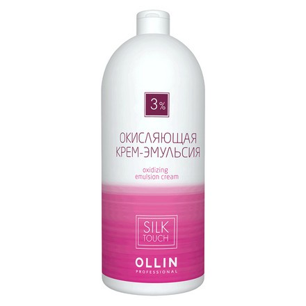 OLLIN silk touch. 3% 10vol. Окисляющая крем-эмульсия 1000 мл.