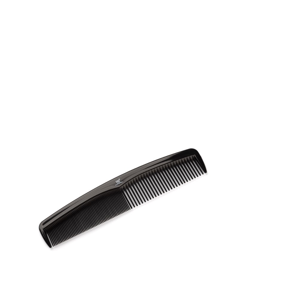 Расчёска для стрижек TNL , комбинированная, 180 мм, черная