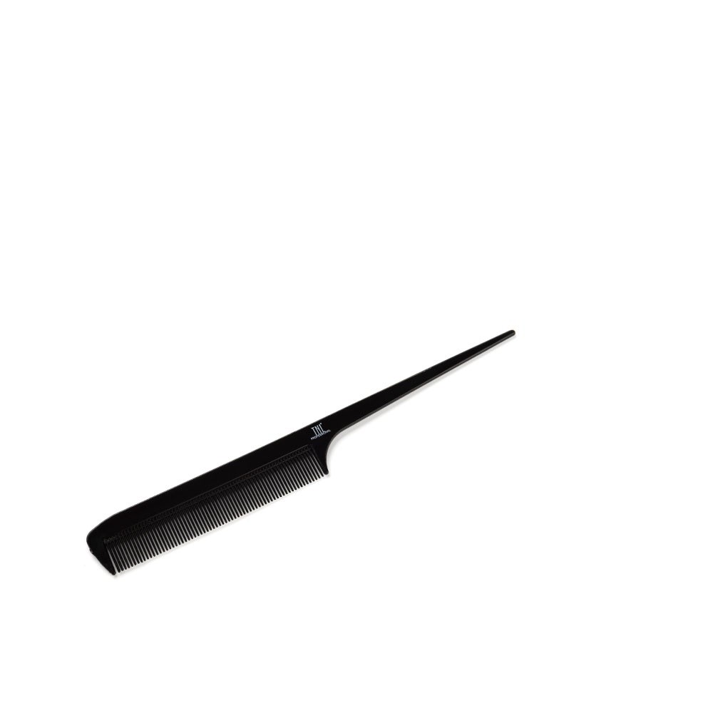Расчёска для волос TNL с разделителем прядей, 210 мм, черная