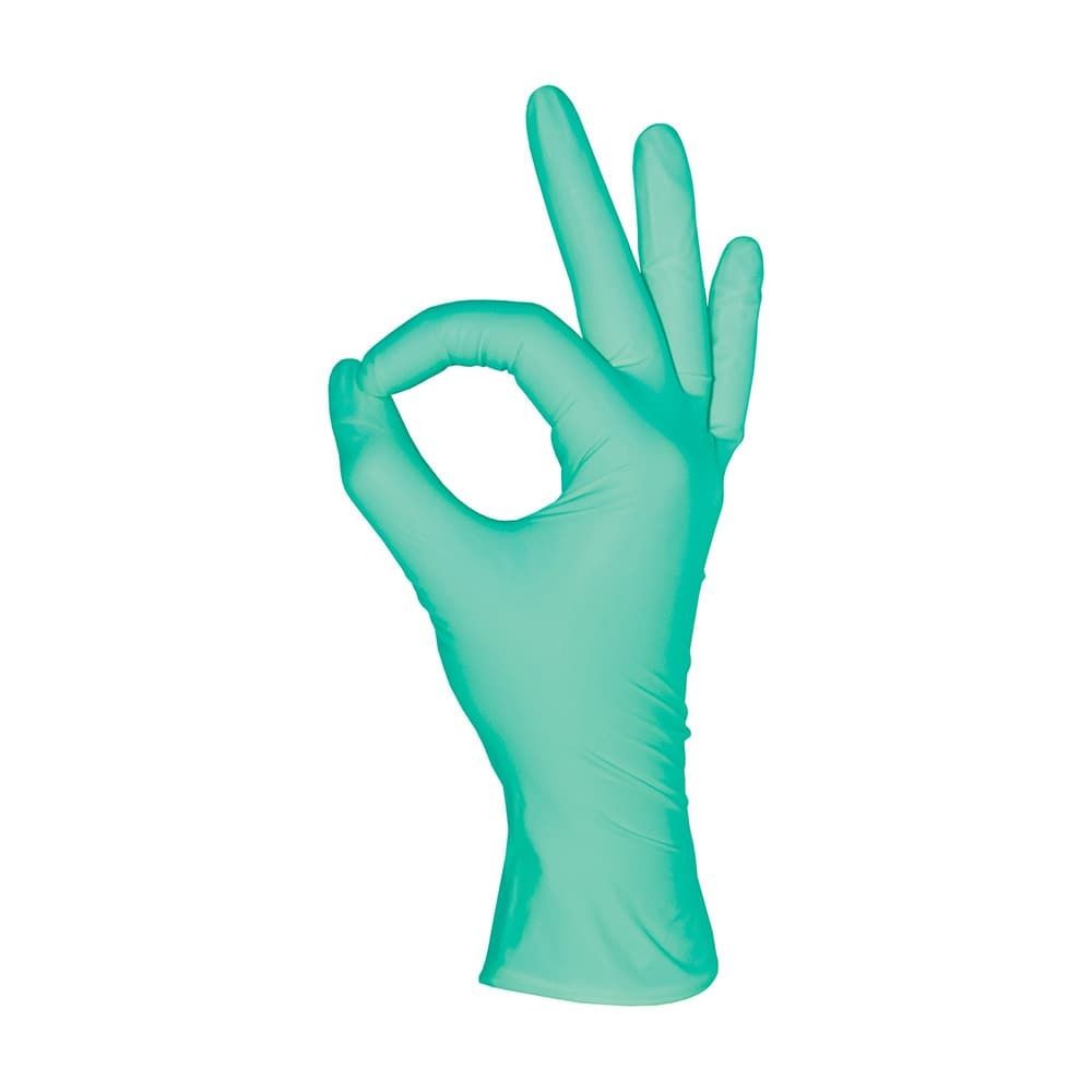 Перчатки нитриловые зеленые 50 пар ( 100 шт), размер S