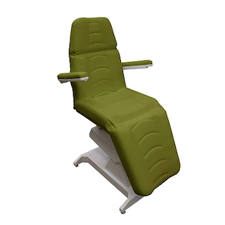 Косметологическое кресло "Ондеви-4", 4 электропривода, откидные подлокотники, проводной пульт управления