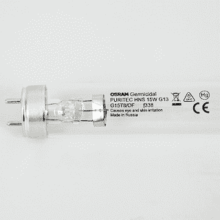 УФ лампа бактерицидная для тумб Kubika, Atika, Italika, РВБ-60, 15 Вт.