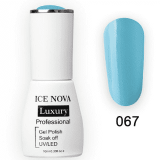 Гель-Лак ICE NOVA Luxury 067 Frost, 10 мл.