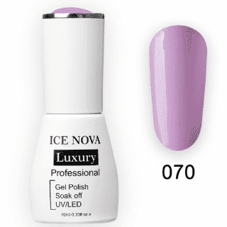 Гель-Лак ICE NOVA Luxury 070 Lilac, 10 мл.