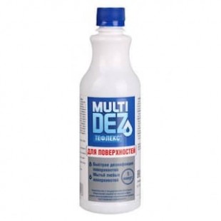 Мультидез-Тефлекс для дезинфекции и мытья поверхностей (пробка) 0,5л