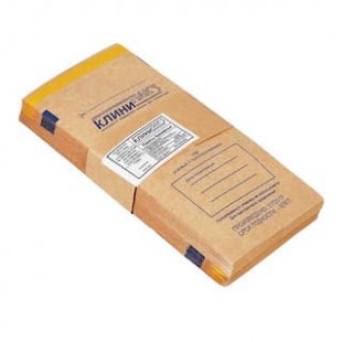 Крафт-пакеты, бумажные самоклеющиеся 115х200 (коричневые) 100 шт/уп.