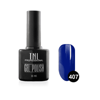 Цветной гель-лак "TNL" №407 - синий самоцвет (10 мл.)